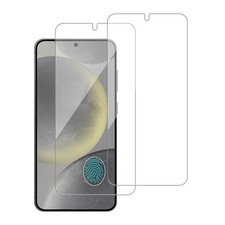 2 2 Pack Galaxy S24 Screen Protector Tempered-Glass, Micro-curved Bubble Free