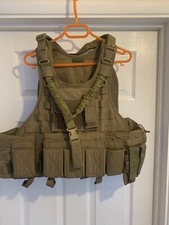 Warrior Assault Systems DCS Custom Plate Carrier Rig, Never Worn, Used, Fab Cond