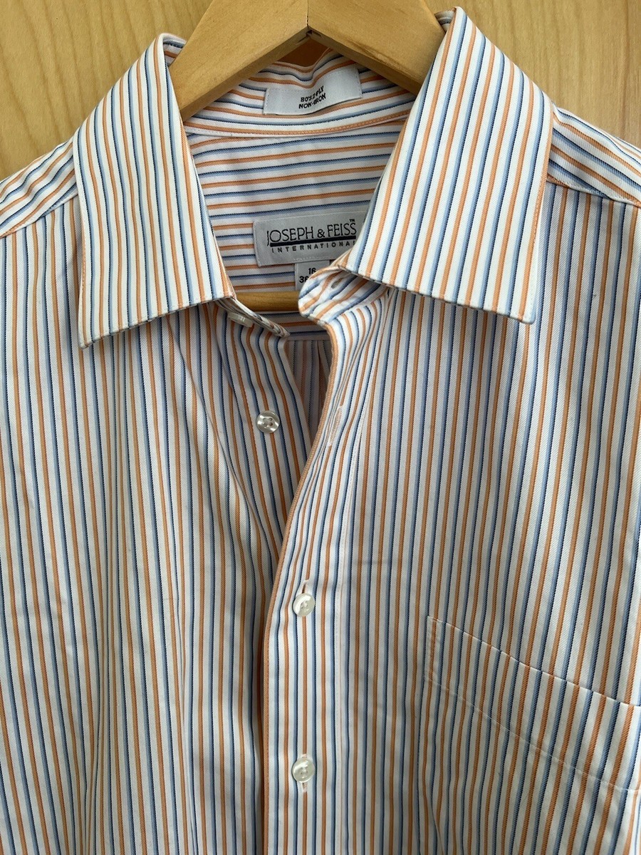 16 36 dress shirt G-style USA Men's Regular Fit Long Sleeve Solid Color Dress Shirts - Charcoal - Large - 16-16.5