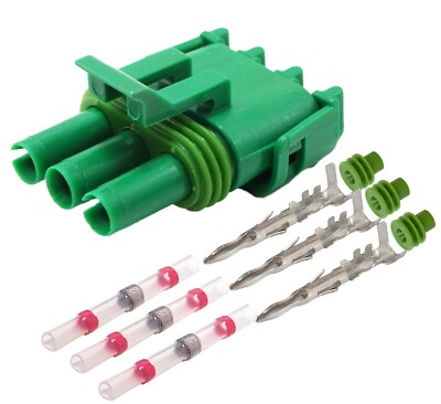 APTIV/DELPHI 3-Way TPI MAP Sensor, Alternator DIY Connector Connector for PT2313