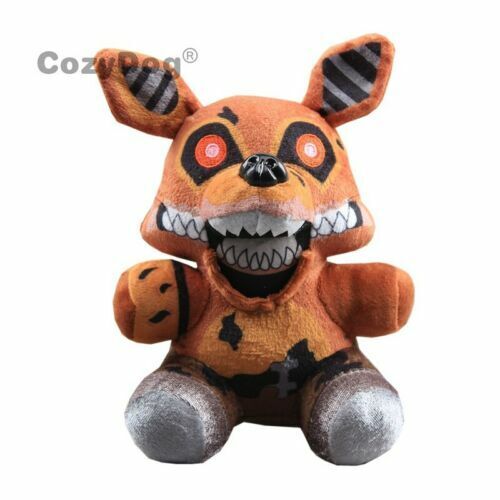 shopeeNo.1◕FNAF plush pillow doll 43cm*30cm stuffed plush Pillow Golden  Freddy Fazbear foxy Chica