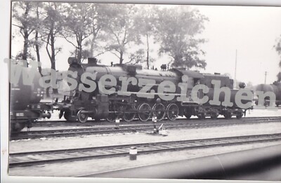 Orig. Foto Smlg. Born russische Lok T3 - 1137 in Brest 1958 (2642)