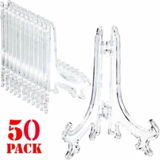 Card Stand -PACK OF 50- Trading Card Stands- Card Display Stand Holder 3" US##