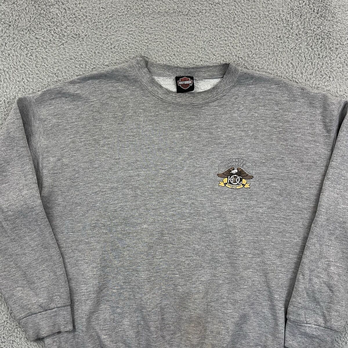 Vintage Harley Davidson Sweatshirt Mens XL 90s York Pa Vintage Harley Davidson Sweatshirt Mens XL 90s York Pa