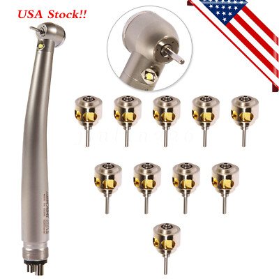 Estilo NSK Dental Pieza de mano LED alta velocidad Pana MAX EK 2&4 Holes / Rotor