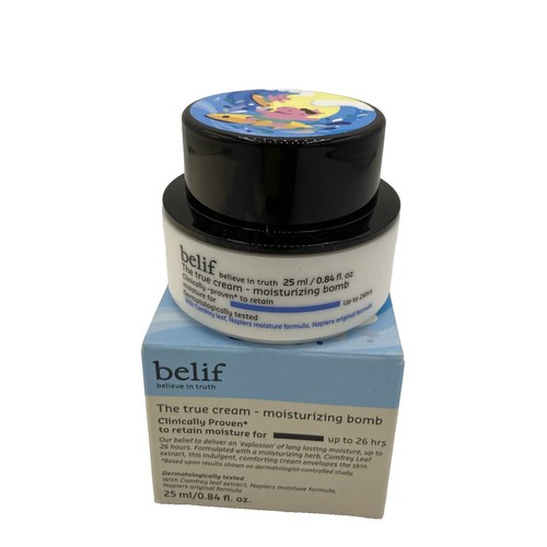 Belif The True Cream Aqua Bomb Aloe Vera Face Cream Travel .33oz 10mL New |  eBay