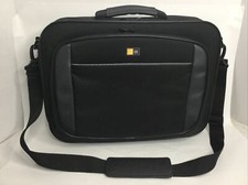 Case Logic Laptop Notebook Computer Bag Case Padded Pockets Zipper Closure Black