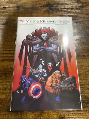 X-MEN: SINS OF SINISTER #1 * NM+ * E.M. GIST TRADE DRESS VARIANT LTD 750    