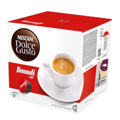 Nescafe DOLCE GUSTO Espresso BUONDI coffee pods FREE SHIP
