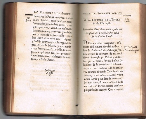 EXERCICE de PIÉTÉ pour la COMMUNION par Le Père GRIFFET Éd. COIGNARD BOUDET 1748 - Picture 7 of 12