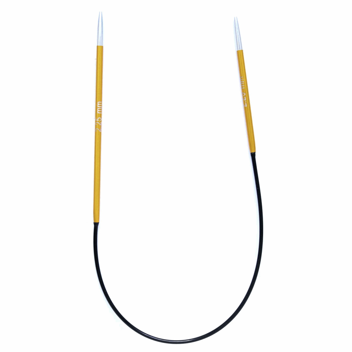 KnitPro Zing: Knitting Pins: Circular: Fixed: 25cm x 2.25mm