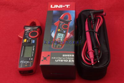 UNI-T UT210E Handheld Digital Clamp Meter Multimeter RMS AC/DC Mini Resistance