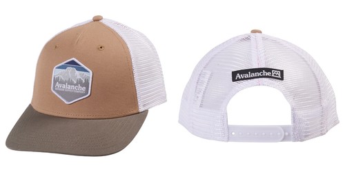 AVALANCHE Canvas Mesh Snap Back Trucker Hat - Picture 4 of 4
