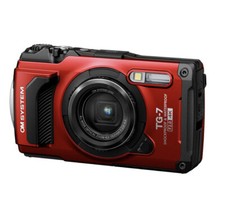 OM SYSTEM Tough TG-7 Digital Camera Red 
