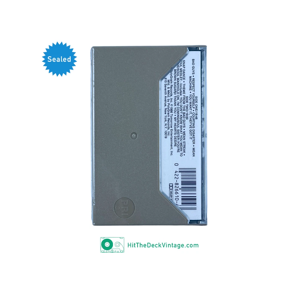 Bad Guys Soundtrack Cassette Tape (1986) Wrestling Kane Gang Stars On 45 SEALED - Image 2 of 3