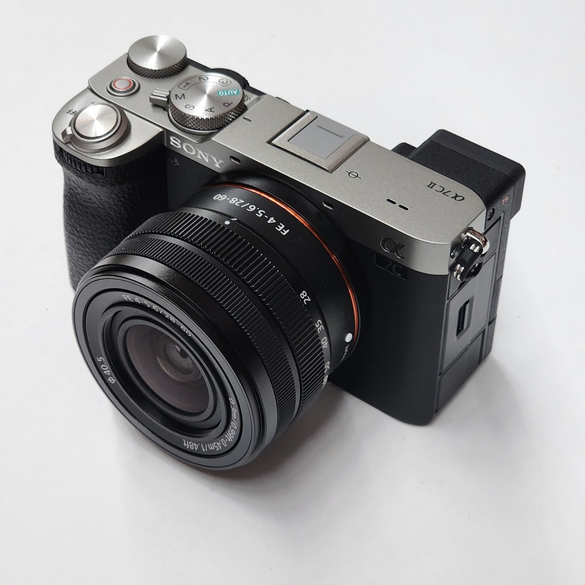 Sony a7C II Mirrorless Camera with 28-60mm Lens (Silver