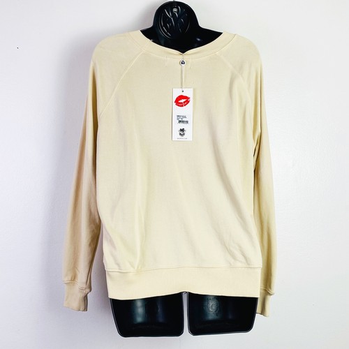 NWT Wildfox Couture Sommers SS Take Care Crewneck Sweater Sweatshirt Pullover XS - Picture 10 of 12