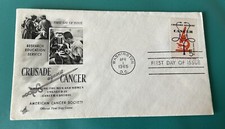 Crusade Against Cancer 1965 First Day Cover Stamp