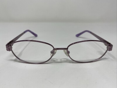 BANISS BR2012 Col.01 50-16-130 Violet Metal Full Rim Eyeglasses Frame  D82