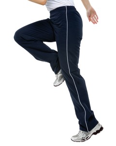 ladies navy track pants