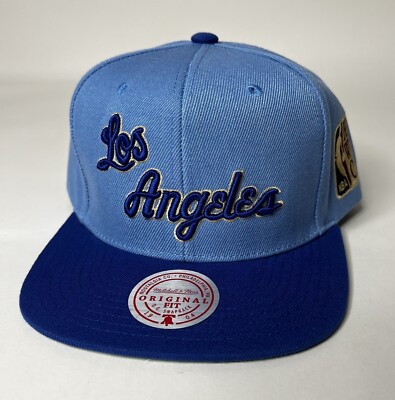 Mitchell Ness LA Lakers Hardwood Classics Baby Blue Two Tone