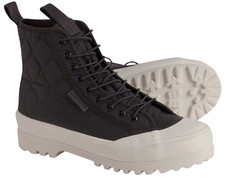 Superga 2644 Alpina Quilted Nylon Sneaker Boots - NEW Womens Size 8 #45966-OF