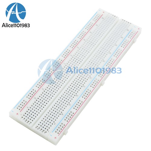 Solderless MB-102 MB102 Breadboard 830 Tie Point  PCB BreadBoard For Arduino - Picture 1 of 6