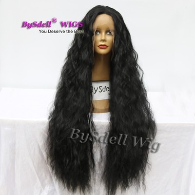 Super Long 40 Hair Wig Synthetic Long Kinky Curly Hair Female