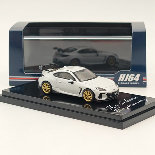 Hobby Japan 1:64 SUBARU BRZ STI Performance White HJ642047SW Diecast Models Car - Picture 6 of 6