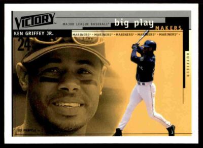 2000 Upper Deck Victory Big Play Makers Ken Griffey JR. Seattle