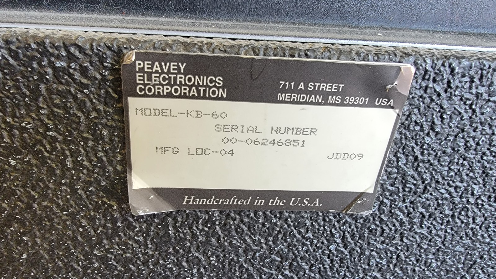 Peavey KB60 KB-60 Keyboard Amplifier - Tested Working