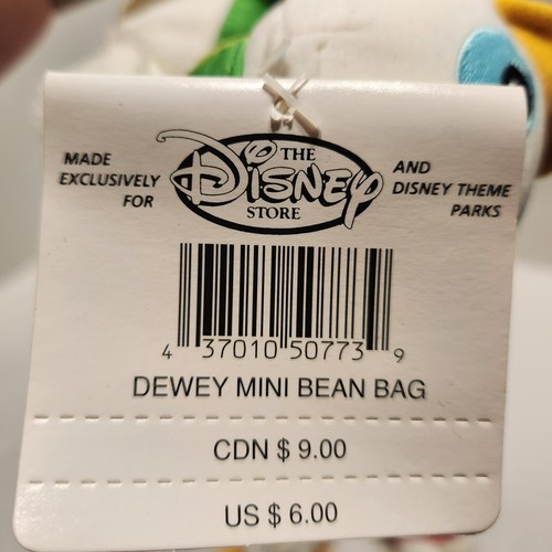 Vintage Disney Store Error Set Huey, Dewey and Louie 8" Bean Bag Plush Set of 3 - Picture 8 of 8