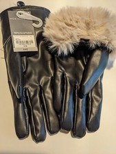 worthington gloves with  faux fur