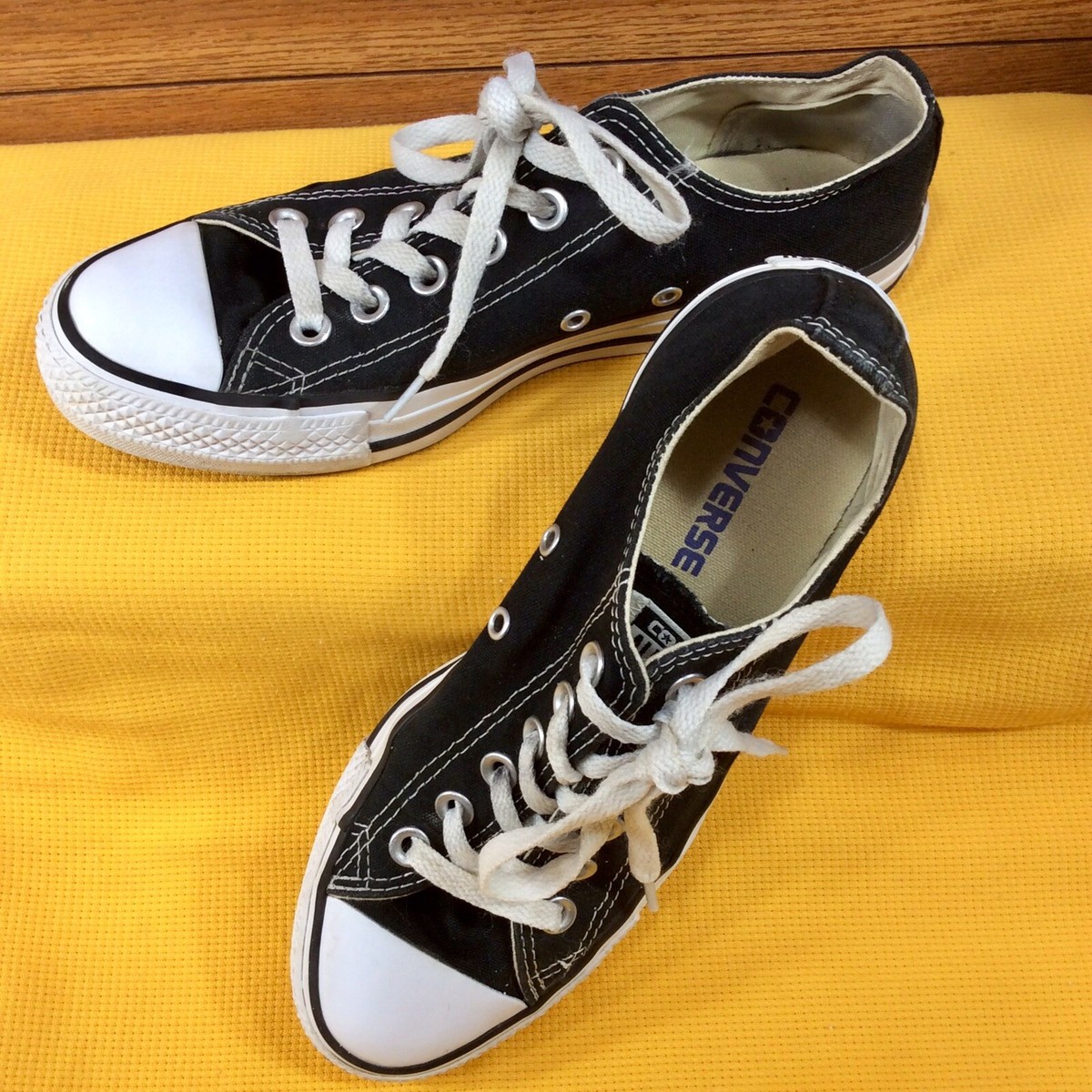 Converse Chuck Taylor All Star Unisex Low Top Black Sneakers 