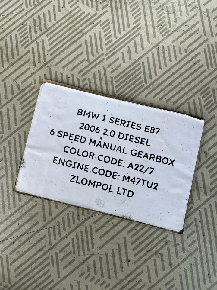 BMW 1 Series E87 2006 2.0D M47TU2 - Manguera de retorno del radiador de dirección asistida Foto 2 de 4