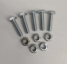 19H1914 K40001 John Deere OEM Shear Bolt Kit with Nuts - Set of 5