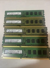 LOT OF 5 Samsung 2gb 1rx8 Pc3-10600u(LOT OF 5)