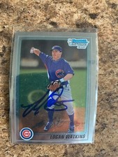 Logan Watkins Signed 2010 Bowman Chrome Rc Auto Chicago Cubs