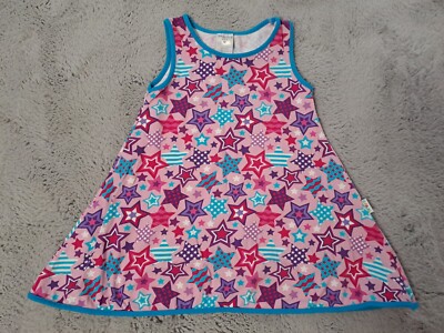 BABAUBA Kleid Sterne, Mädchen, Gr. 104, Top Zustand