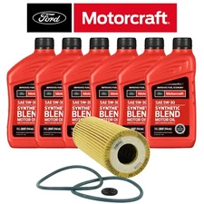 Motorcraft 5W-30 Oil Change Kit For 2015+ Ford Bronco/F-150 2.7L EcoBoost