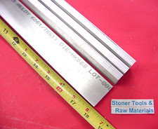 4 Pieces 3/8" X 1-1/2" ALUMINUM 6061 FLAT BAR 18" long Solid Extruded Mill Stock