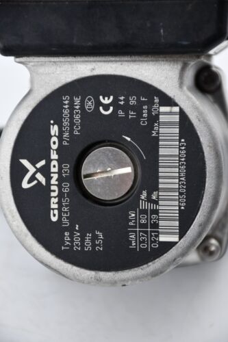Buderus Grundfos Pumpe Heizungspumpe UPER 15 60 130 mm 59506445 GB 122 / 7099572 - Bild 5 von 5