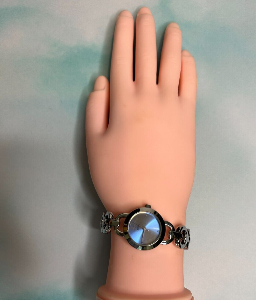 Lorus Silvertone ladies quartz watch LR0719, new battery, 1/2