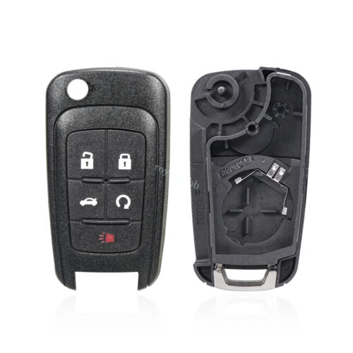 2 Remote Key Fob Case 5B For 2010 2011 2012 2013 2014 2015 2016 2017 GMC Terrain - Picture 3 of 8