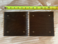 Arcade Speaker Grill Pair. 6 1/2 inches.  New...