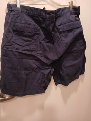 VTG Great Northwest Mens navy blue shorts front & Back pockets 44