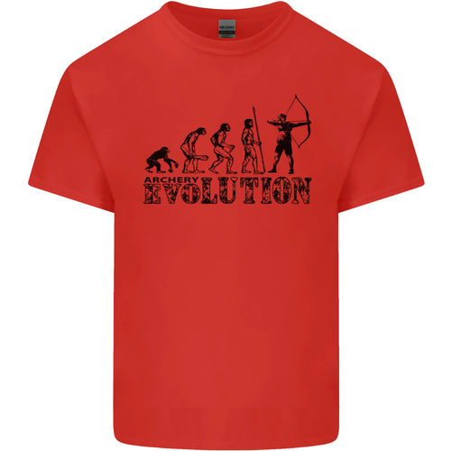 Evolution of an Archer Funny Archery Archer Mens Cotton T-Shirt Tee Top - Picture 30 of 101