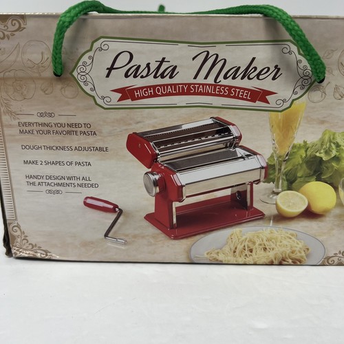 Pasta Maker Cooking kitchen Cuisine Hampton High Quality Stainless Steel New/Box - Picture 15 of 24