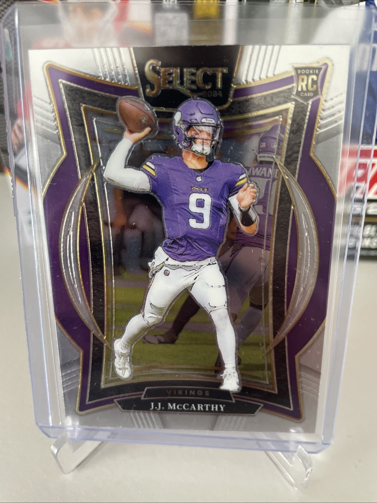 2024 Panini Select - Concourse J.J. McCarthy #24  (RC)