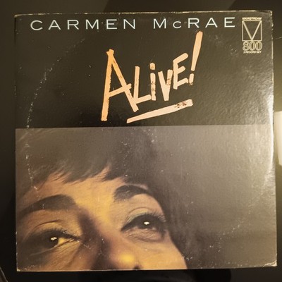 Carmen McRae - Alive! - LP - Double Record USA 1973 MRL 800 - Compilation  Vinyl
